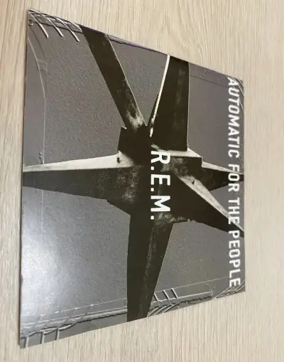 R.E.M.: AUTOMATIC FOR THE PEOPLE, 1992, 1. PRESS, JEWEL CASE