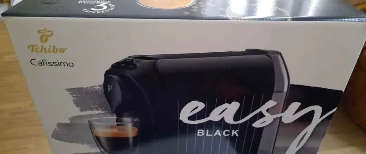 kapslový kávovar Tchibo Cafissimo EASY v černé barvě (Black)