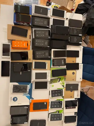 Telefony, nové, použité a na servis