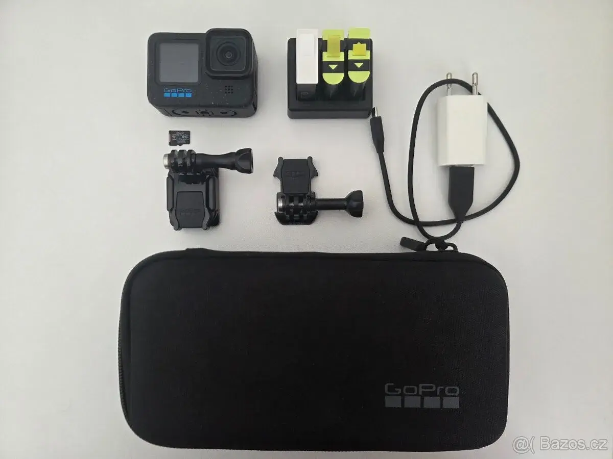 GoPro HERO12 Black - nová kamera s příslušenstvím