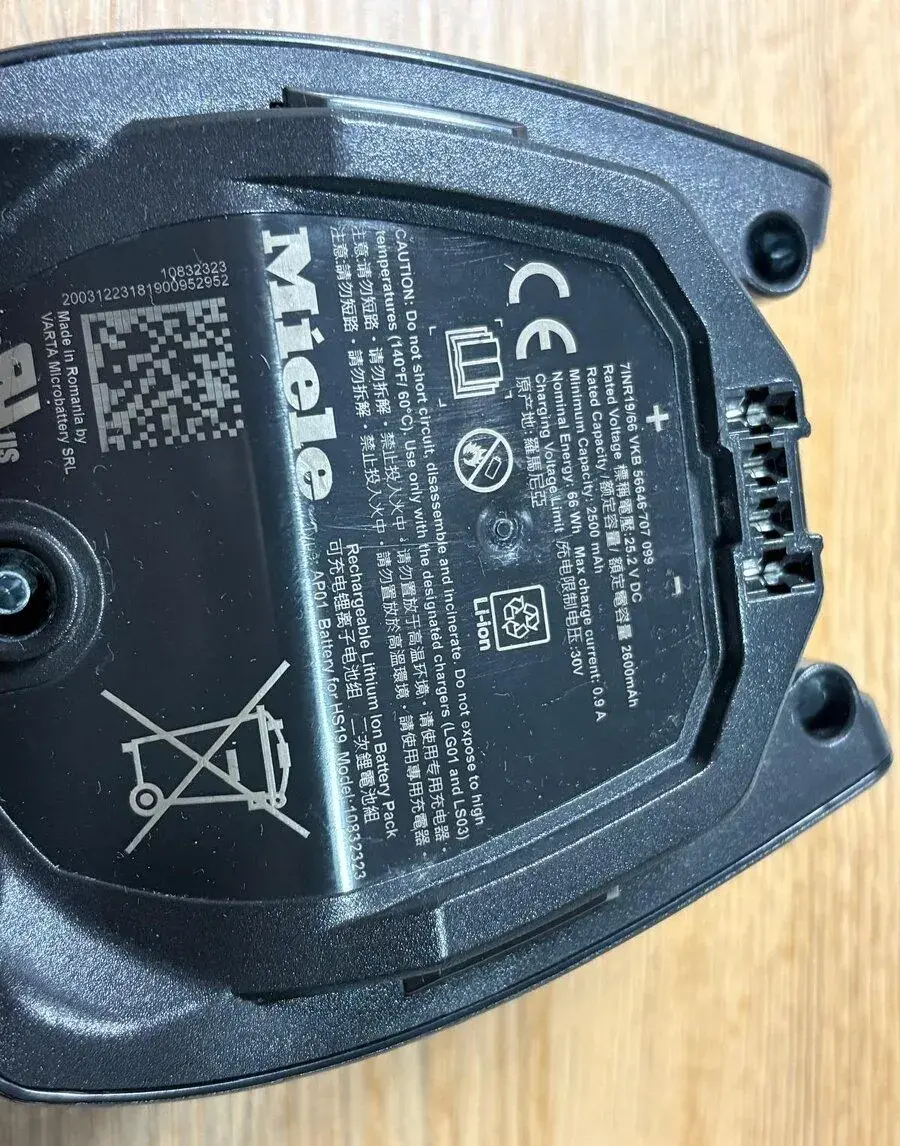 Li-Ion akumulátor Miele Triflex HX-LA / AP01 25,2 V