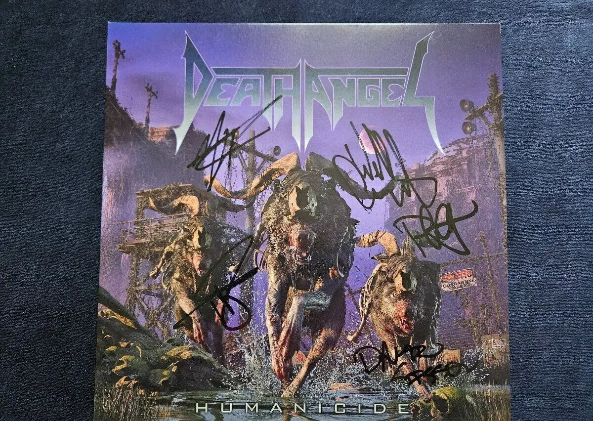 2x LP Death Angel podepsané NOVÉ