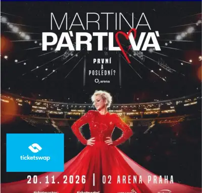 2 VIP vstupenky MARTINA PÁRTLOVÁ 20.11.26 přes TicketSwap