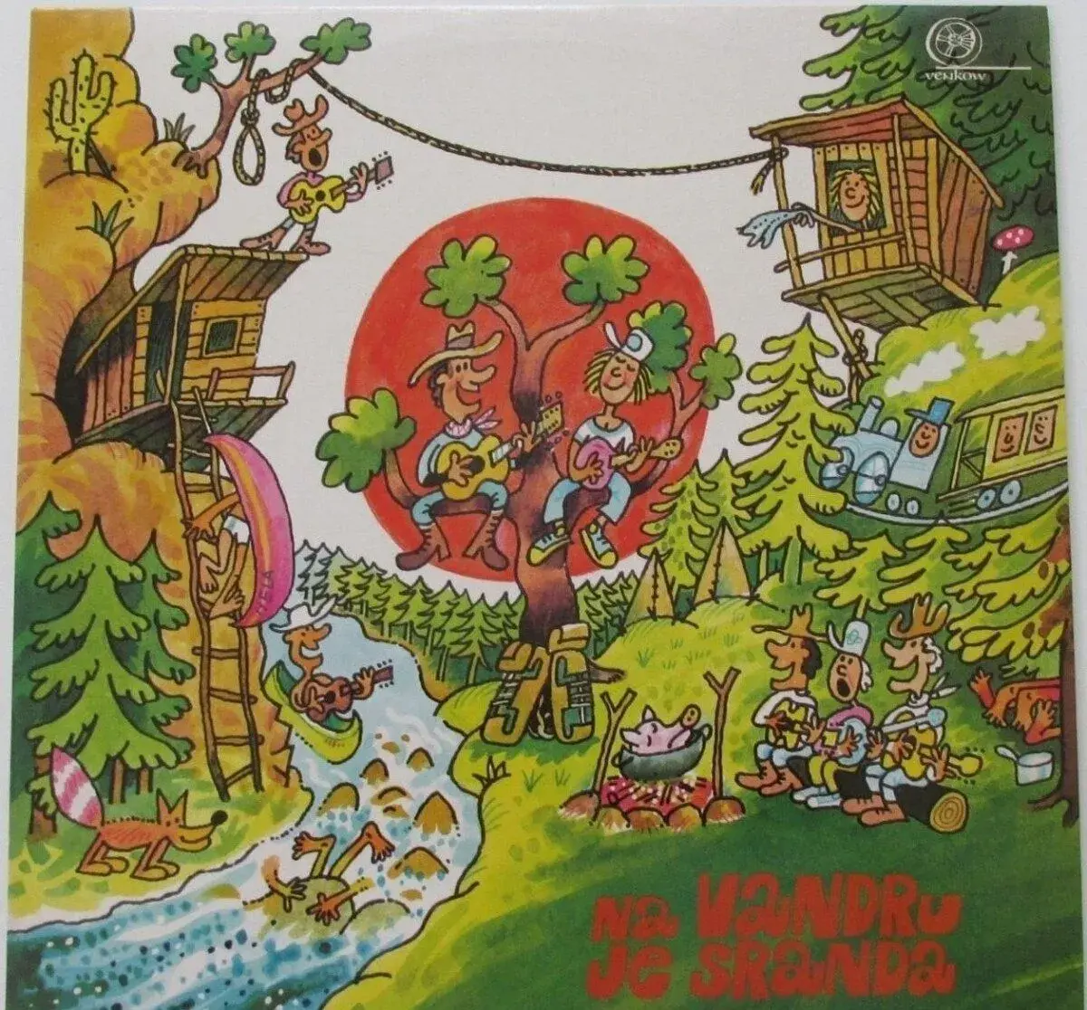 Štěchovický Trampgrass – Na vandru je sranda (LP)