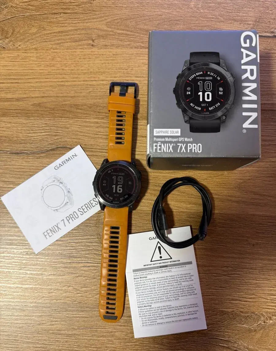 Garmin Fenix 7X Pro Sapphire Solar