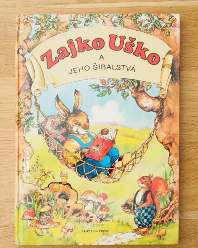 Zajko uško knížka slovenská