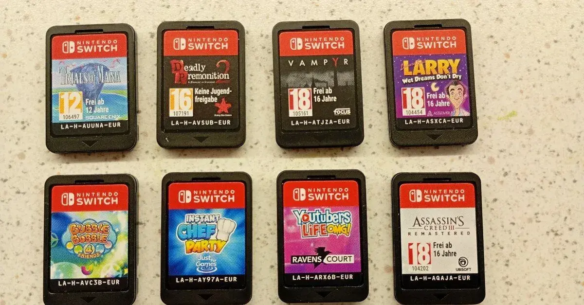 Nintendo Switch hry