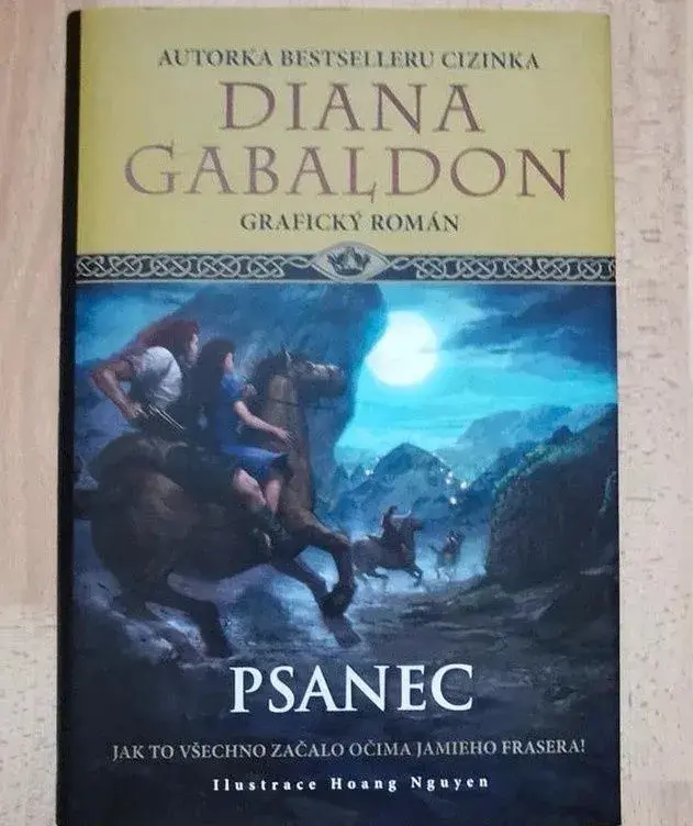 Kniha Psanec, Diana Gabaldon, NOVÁ, Grafický román