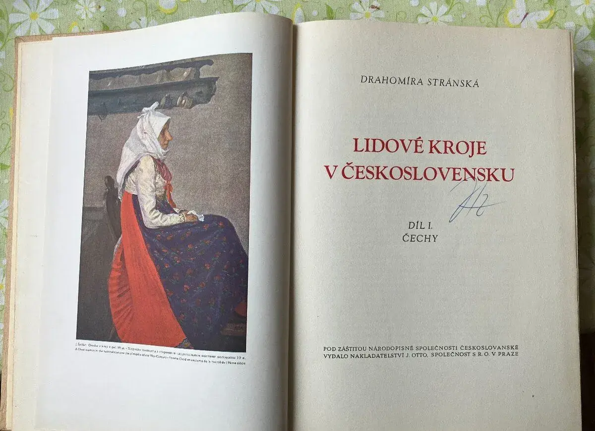 Stránská D. - Lidové kroje v Československu, Díl I, Čechy