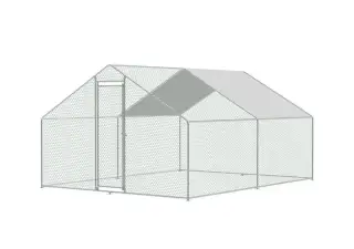 Výběh, voliéra pro drůbež se střechou 3x4x2 m
