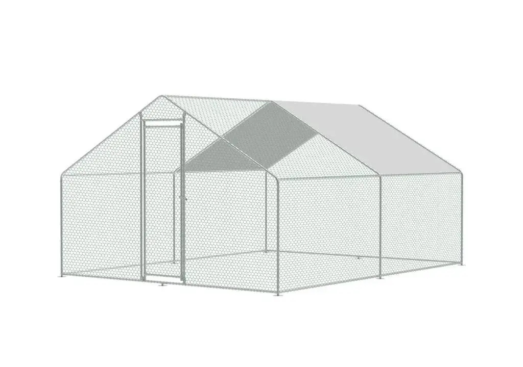 Výběh, voliéra pro drůbež se střechou 3x4x2 m
