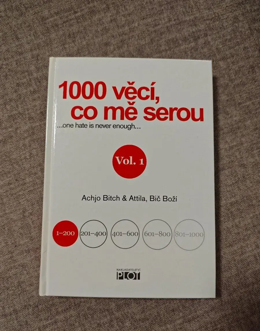 Kniha 1000 věcí, co serou 1