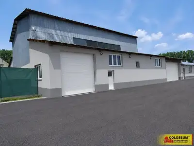 Lysovice u Vyškova, pronájem výrobní a skladovací haly, záze