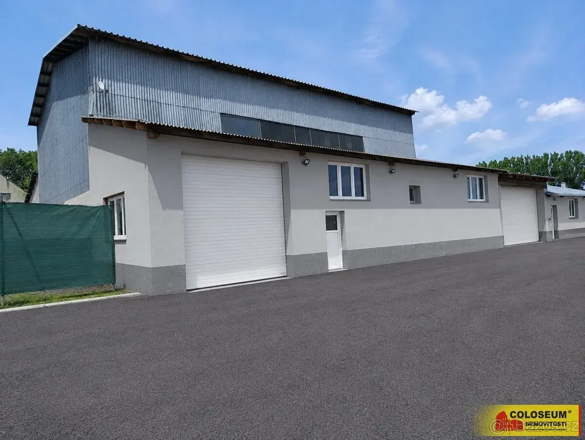 Lysovice u Vyškova, pronájem výrobní a skladovací haly, záze