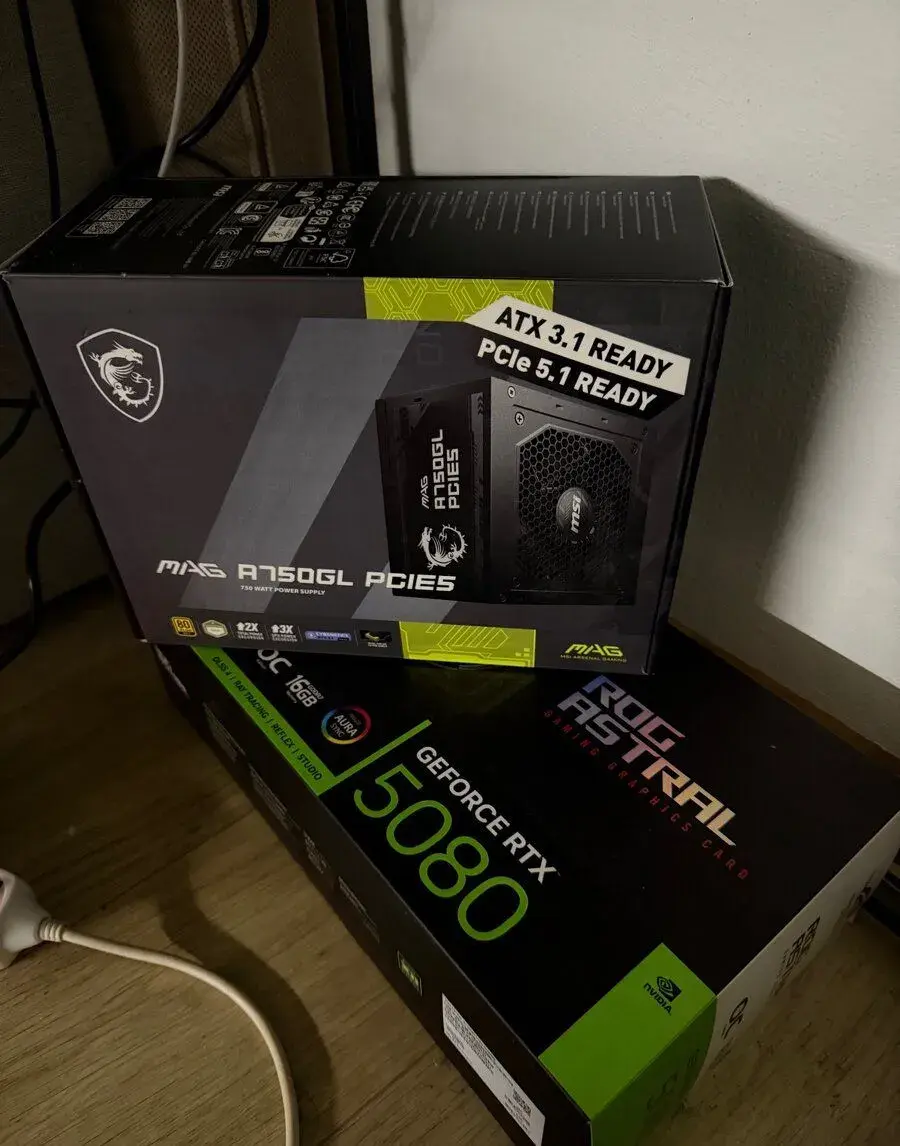 PSU MSI A750GL PCIES5 GOLD