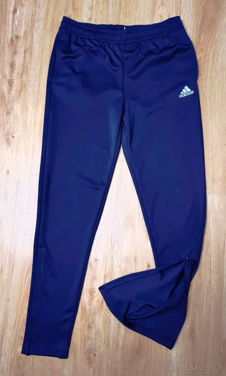 Kalhoty adidas Entrada 22, tmav. modré, dět. vel. XL