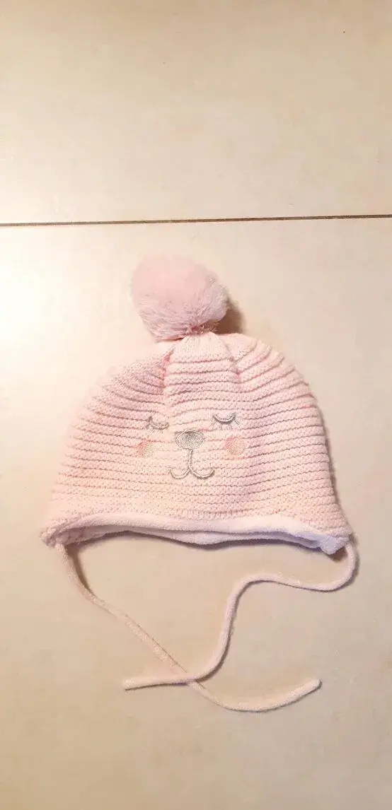 Teplá dívčí čepice ACCESSORIES 42/44, 6-12 měsíců (1-2 roky)