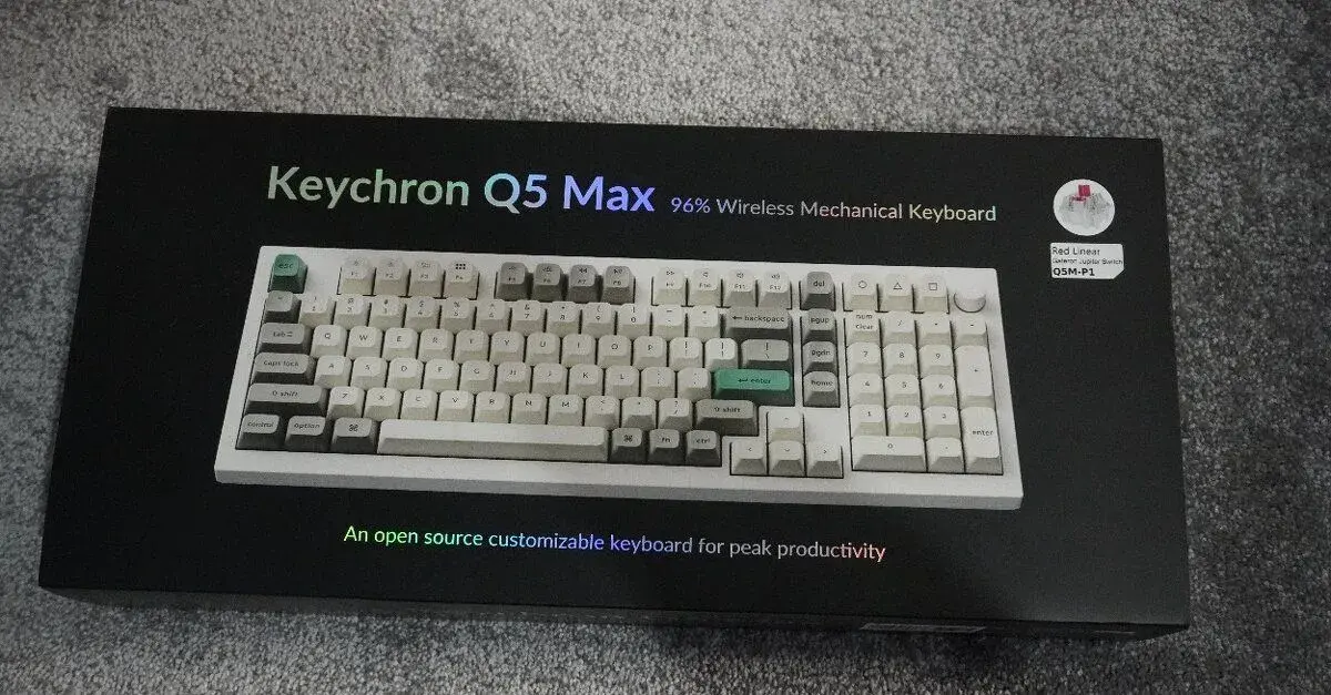 Keychron Q5 Max – Top stav