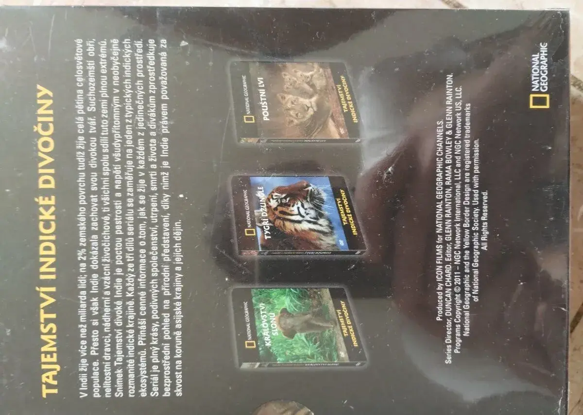 Originální DVD od National geographic