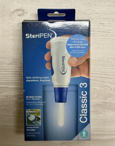 SteriPEN Classic 3 UV čistič vody + předfiltr - nový