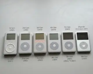 Apple iPod Classic – Funkční i nefunkční