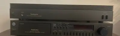 Technics tuner a zesilovač SE-A808