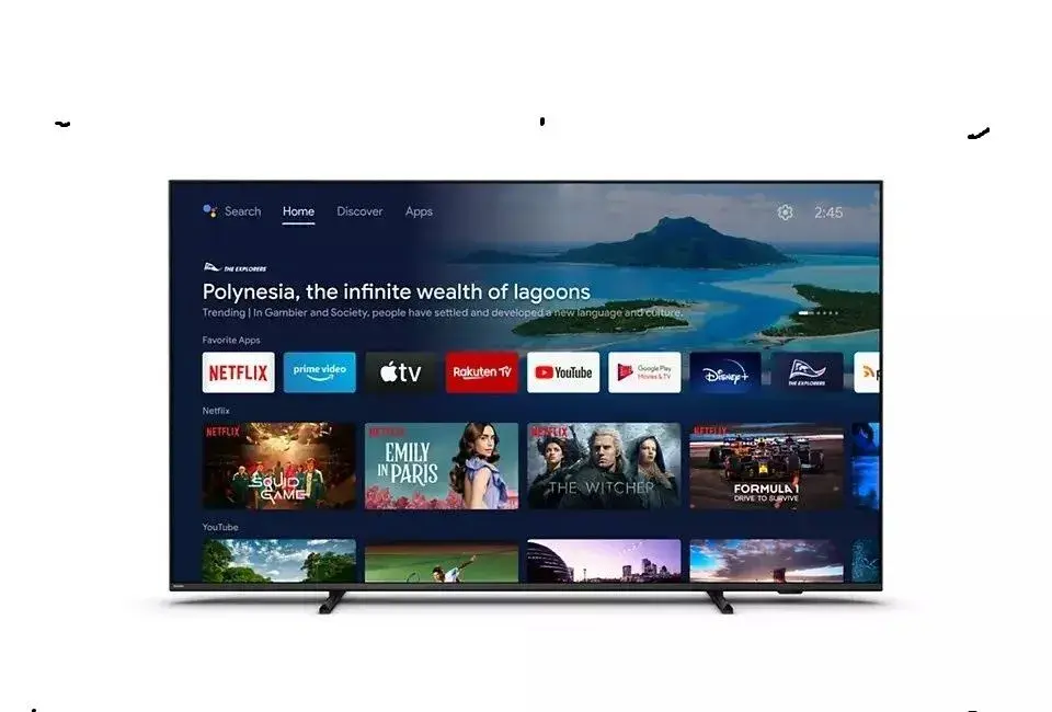 4K UHD Android Smart TV Philips 50PUS8007/12 úhlop. 126cm