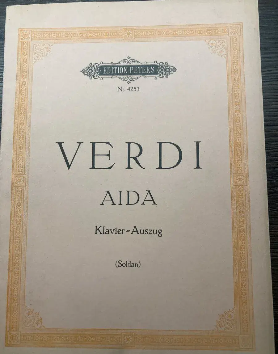 klavirni vytah z opery Aida