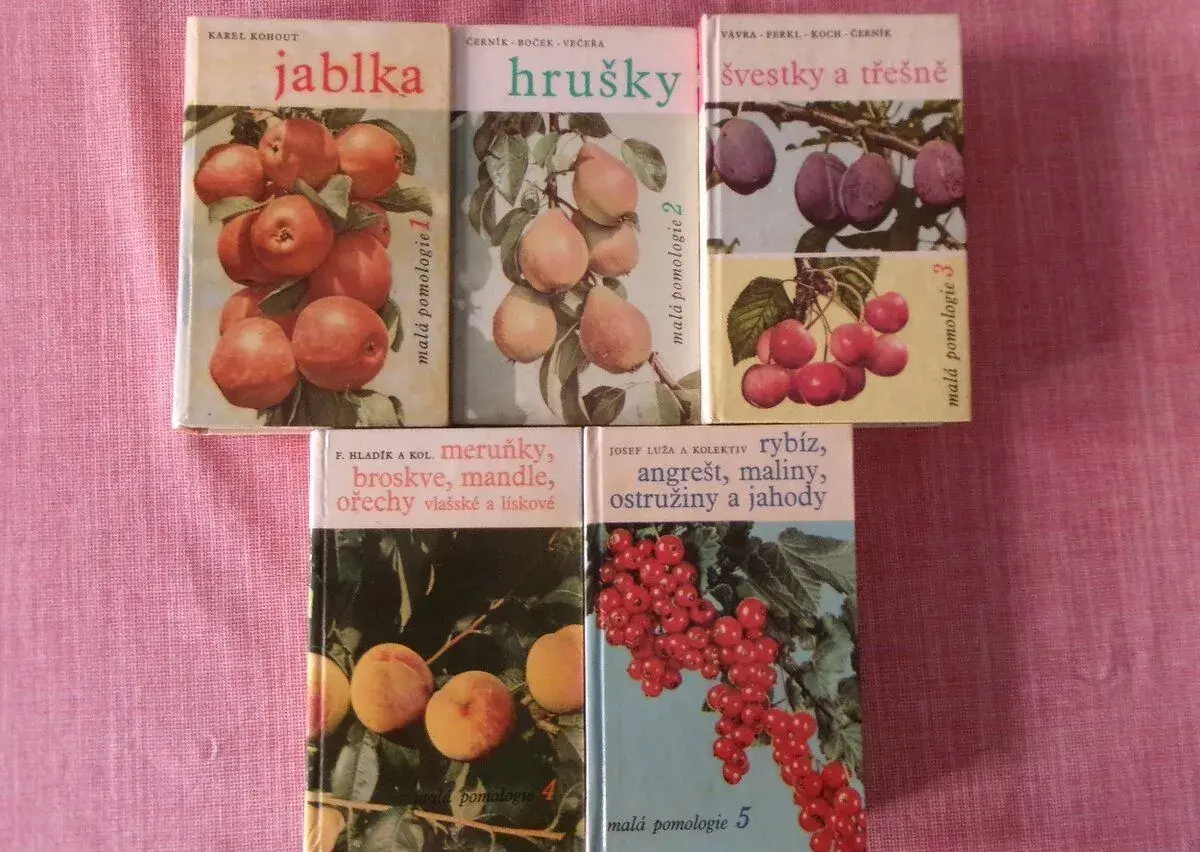 Malá pomologie 1-5 - komplet.