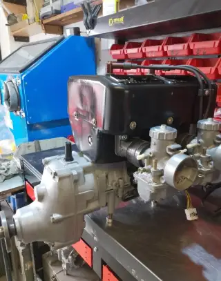 Rotax 503 AVIO s převodovkou Rotax B 1 : 2.58