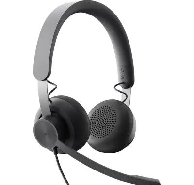 Logitech Zone Wired – USB sluchátka s mikrofonem