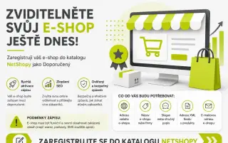 Zaregistruji e-shop do katalogu NetShopy