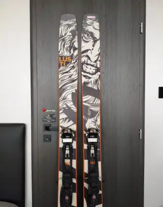 Skialp / Freeride set LUSTI Krako 182 cm +Marker Baron +pásy