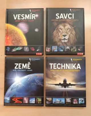 4x knihy z edice Vědomosti v kostce