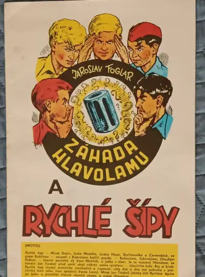Jaroslav Foglar: Rychlé Šípy: Pexeso. Originál, ne kopie.