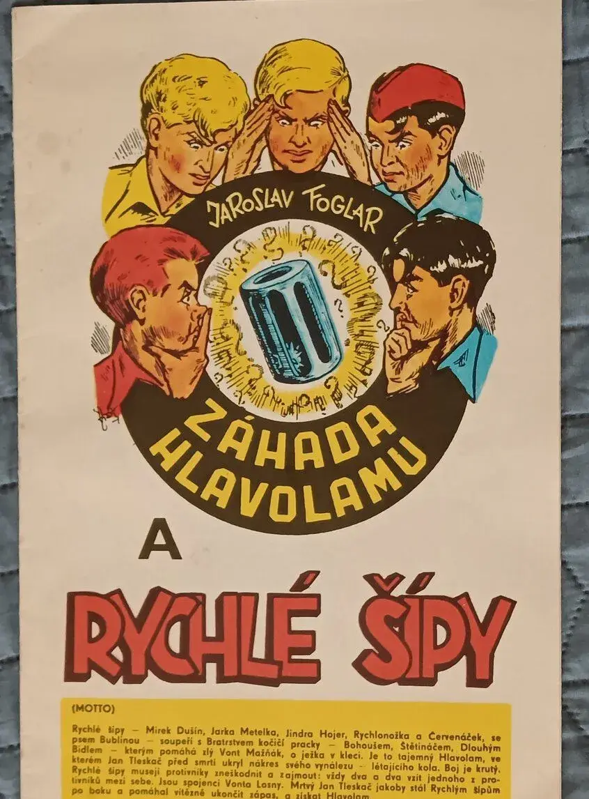 Jaroslav Foglar: Rychlé Šípy: Pexeso. Originál, ne kopie.
