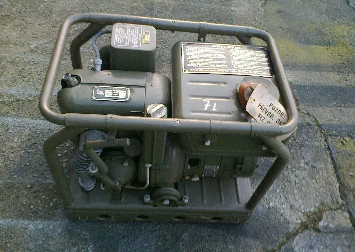 Elektrocentrála vojenská NS 600