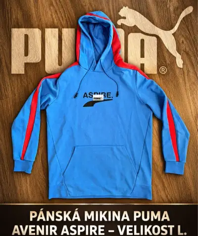PÁNSKÁ MIKINA PUMA AVENIR ASPIRE – VELIKOST L