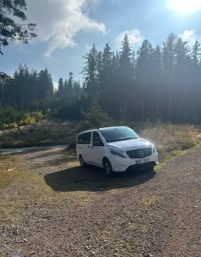 Pronájem dodávky 8 míst – Mercedes-Benz Vito – NEOMEZENÉ KM