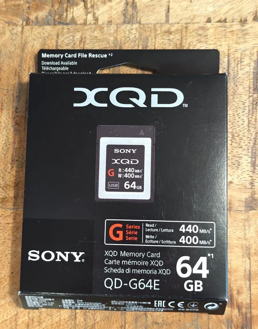 Sony XQD 64 GB - ZAMLUVENO