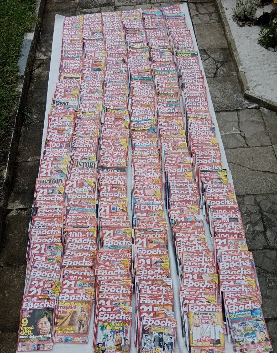550+ časopisů epocha a 21 století