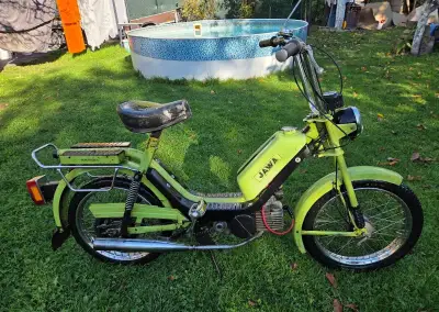 Babetta 210 s kartičkou, zelená původní 7.