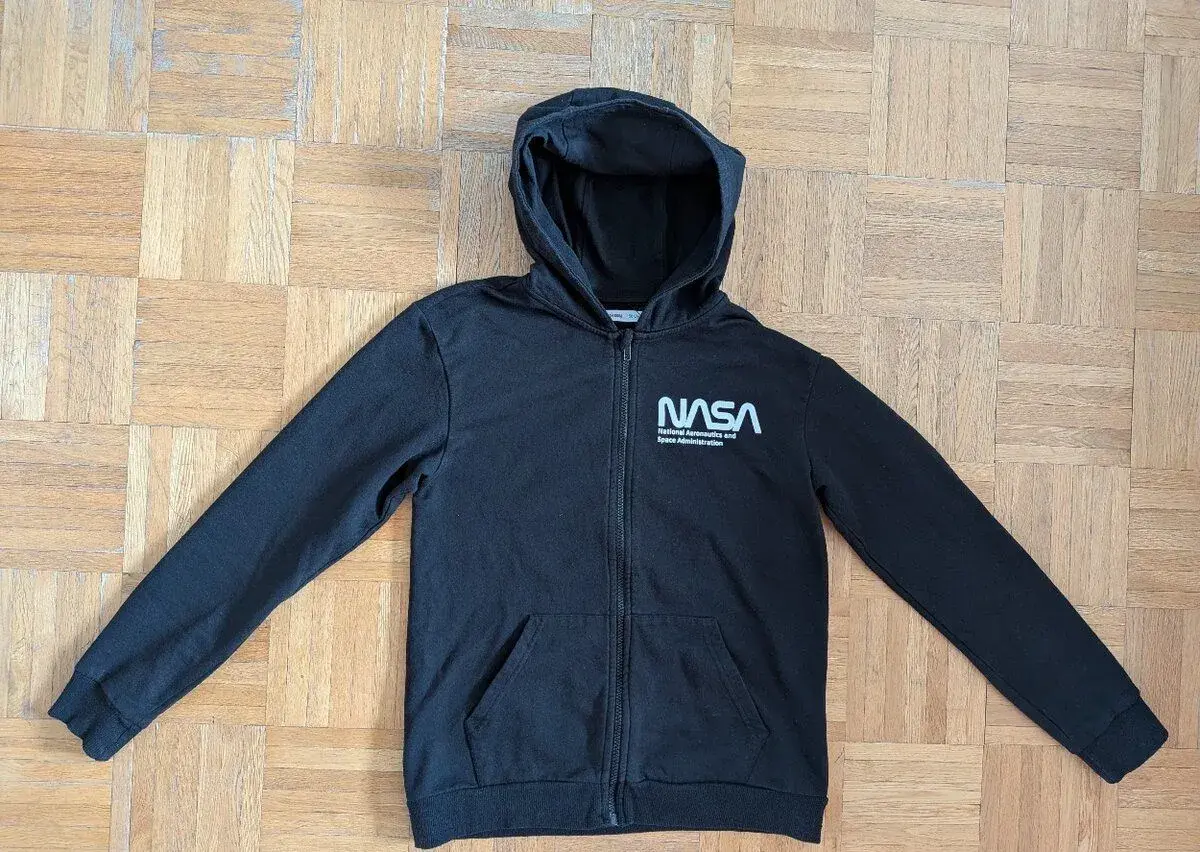 Mikina černá NASA Sinsay vel. 152