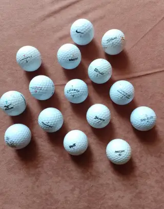 Golfové míčky hrané -
