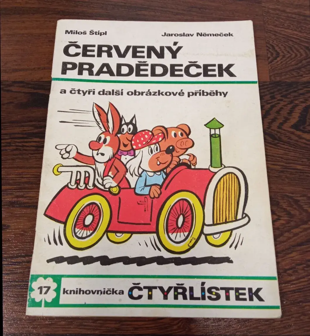 Čtyřlístek č. 17 Červený pradědeček LUXUS