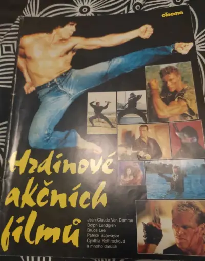 Kniha Hrdinové akčních filmů cinema