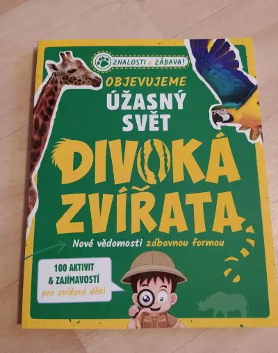 Kniha Objevujeme úžasný svět - divoká zvířata