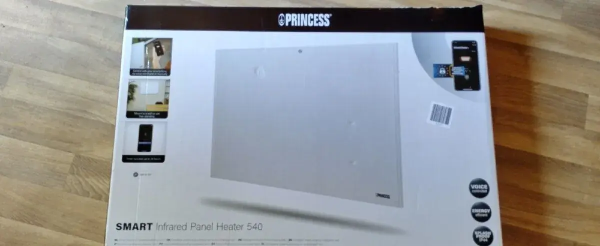 Chytrý infračervený panelový ohřívač Smart Princess
