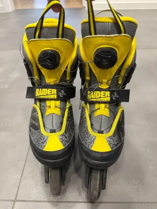 Posuvné inline brusle K2 Raider Boa, vel. 32-37
