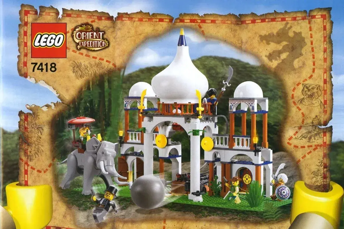 LEGO Adventurers 7418 Škorpioní palác